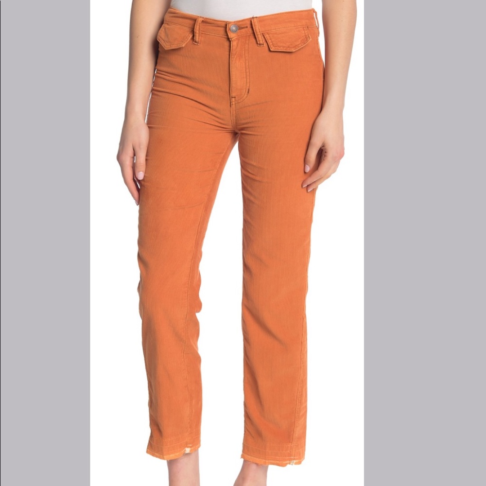Free People Aces Straight Leg Corduroy Pants